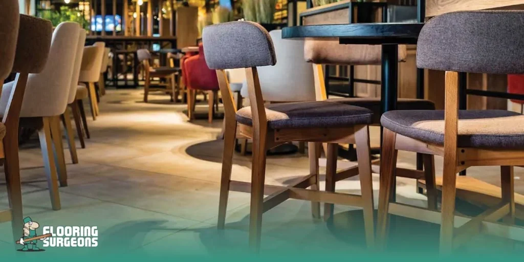best flooring for restaurant dining room