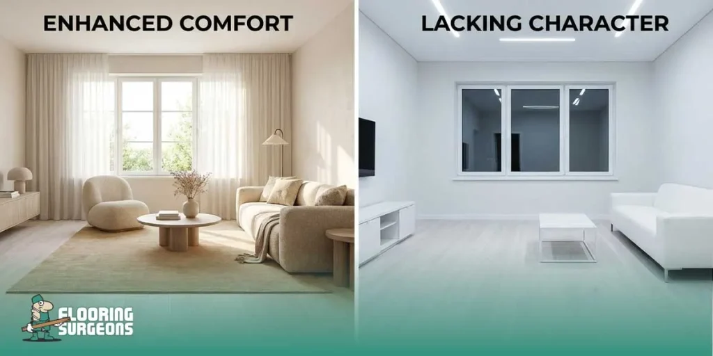 how floor colour affects mood
