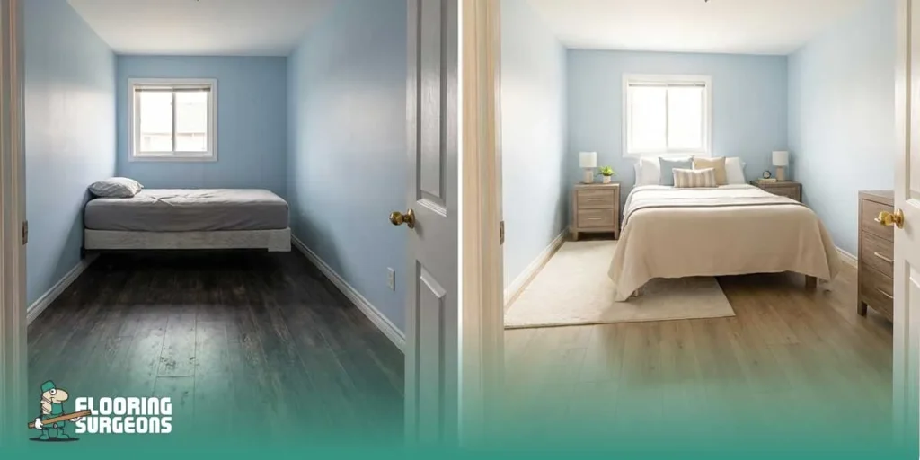 how to style a blue bedroom