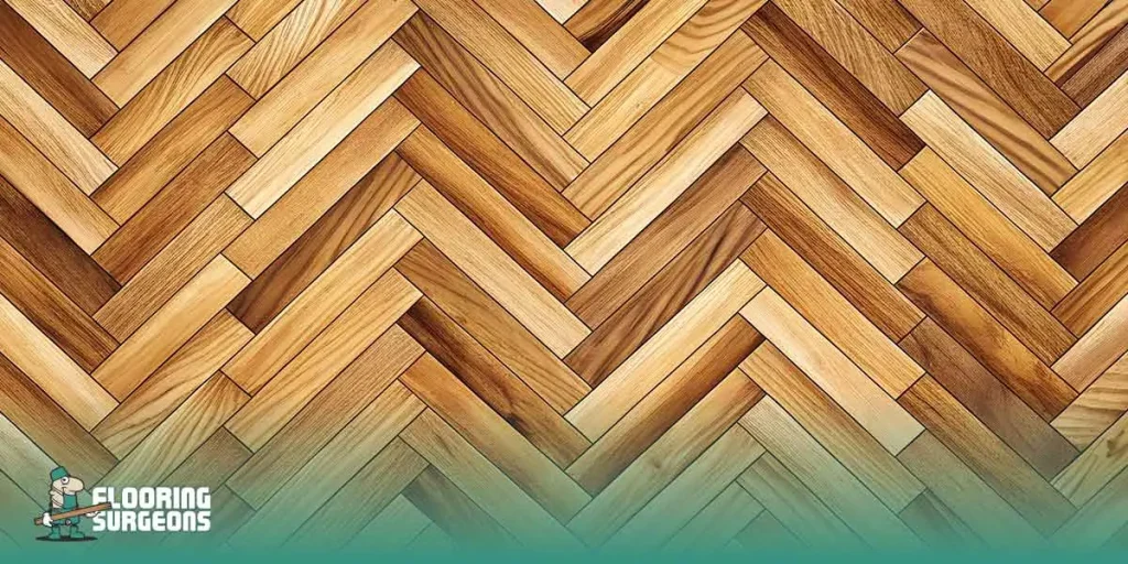 install chevron flooring