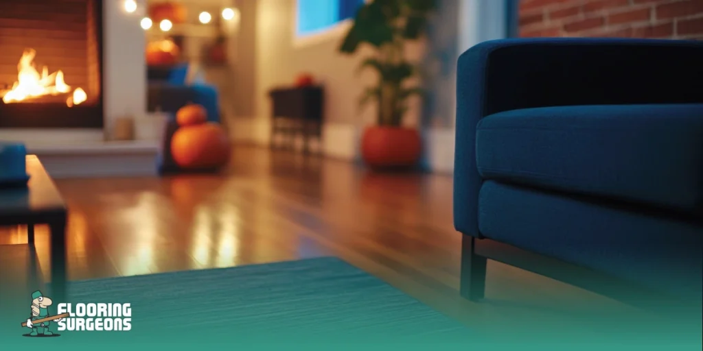 Orange and Blue Decor Ideas Flooring Matters in Orange and Blue Decor