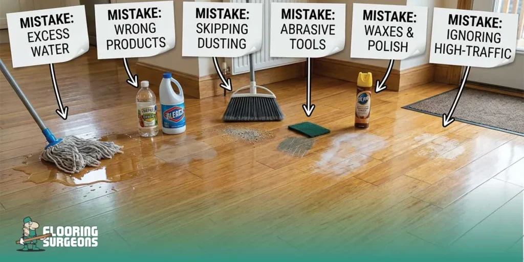 proper lacquered wood floor maintenance