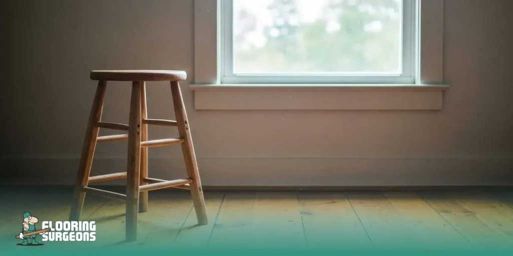 does a rolling chair damage wood floor