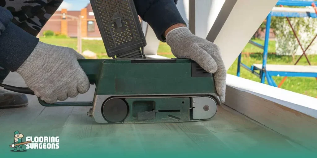 how do you sand a wood floor sand a wood floor