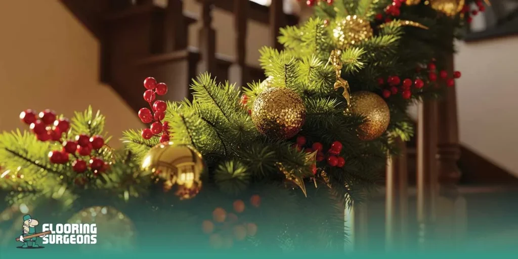 christmas decorating staircase ideas christmas staircase decorating ideas