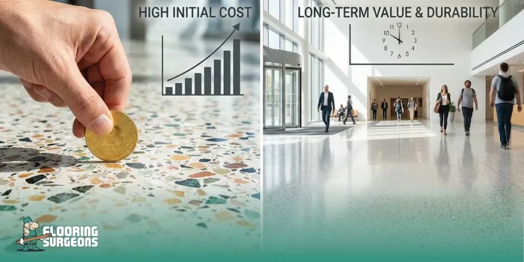 Is Terrazzo Flooring Expensive terrazzo flooring cost