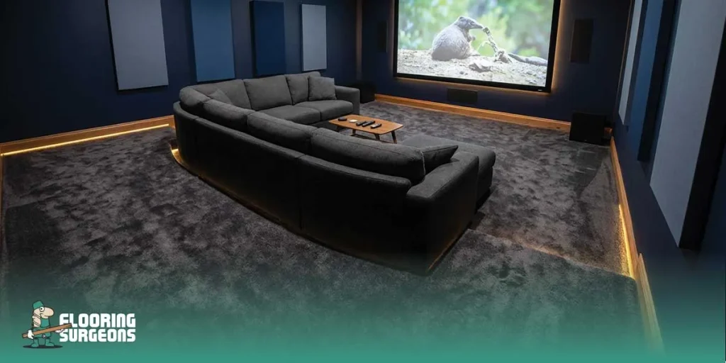 Flooring for a Theatre Room 