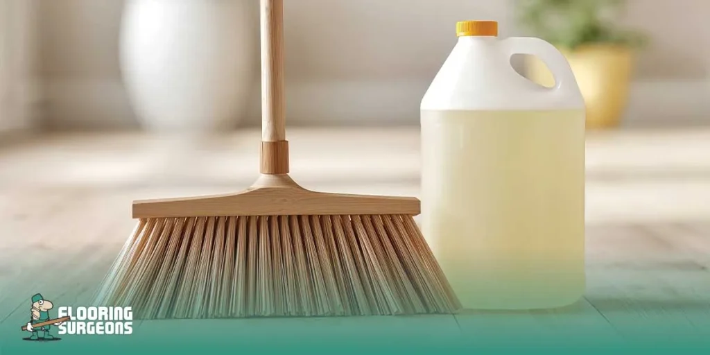 how to clean safety flooring