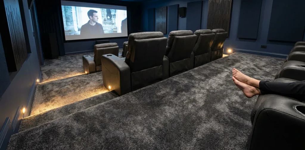 best flooring for a theatre room which flooring is better for home theatre