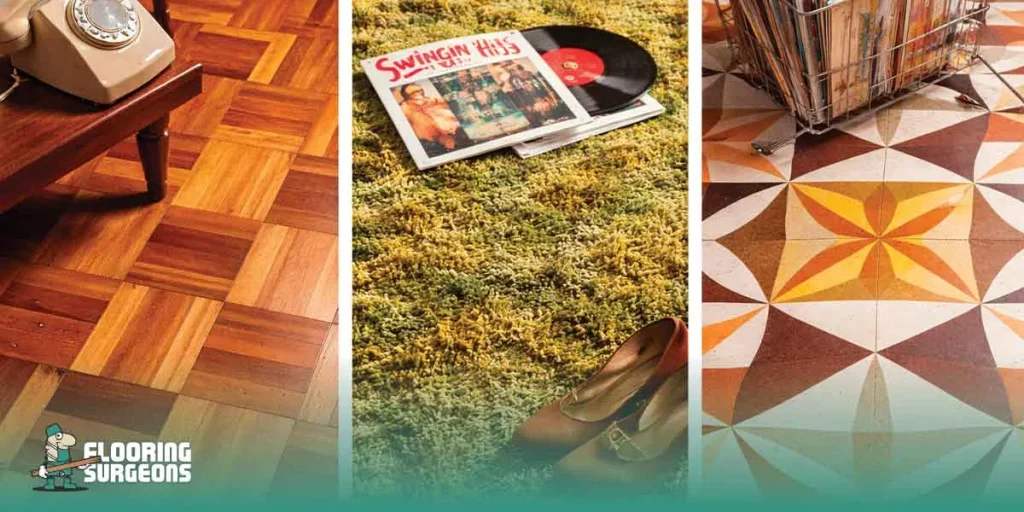 what flooring was used in the 1960s 1960s flooring types