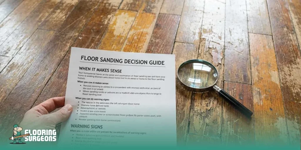 Floor sanding