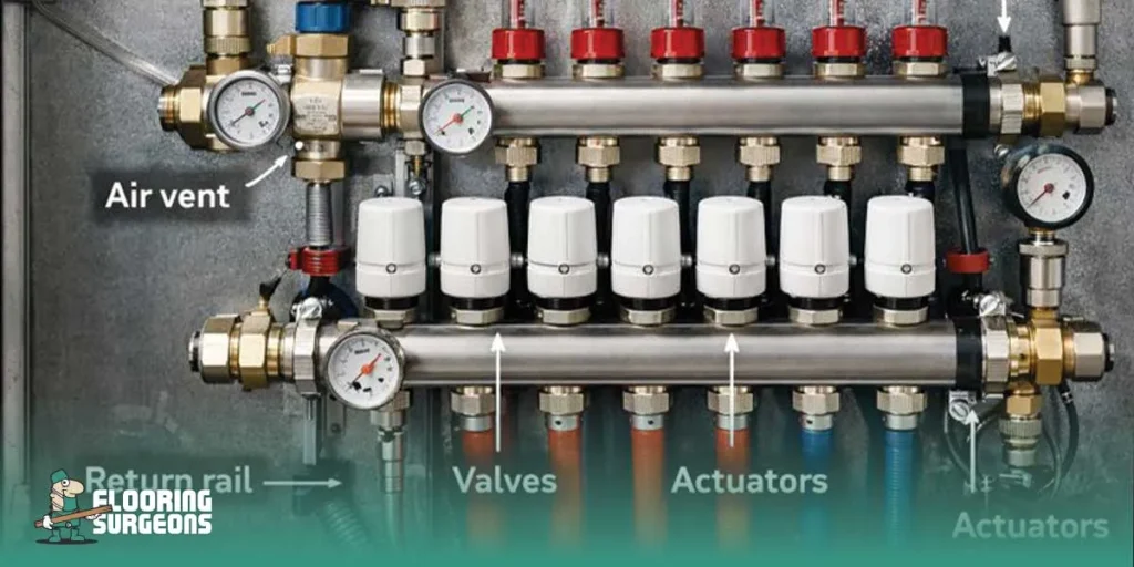 Key Components of an Underfloor Heating Manifold