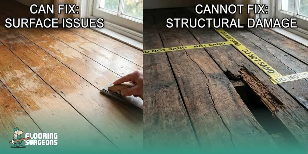 What Floor Sanding Can and Cannot Fix 1
