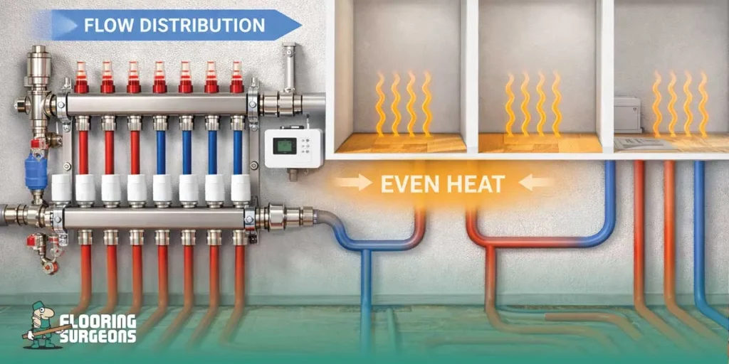 What Role Does the Manifold Play in Heat Distribution