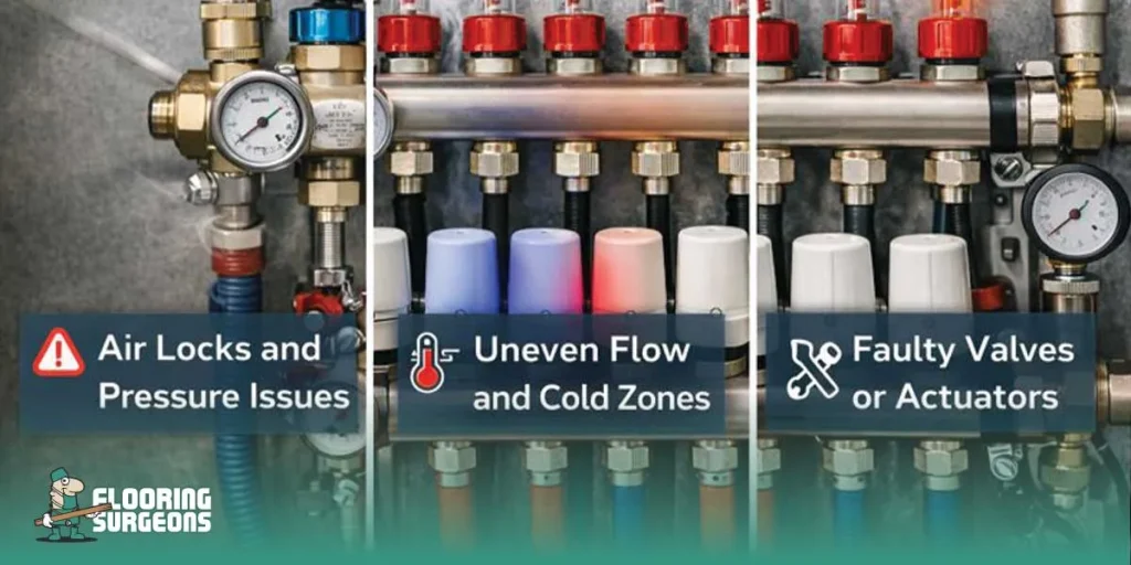 where underfloor heating systems often fail