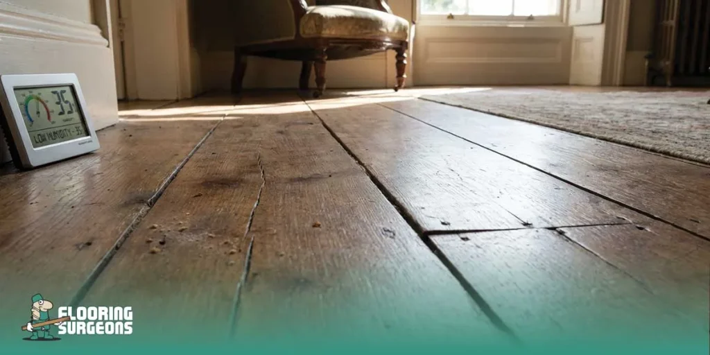 Flooring expands and contracts