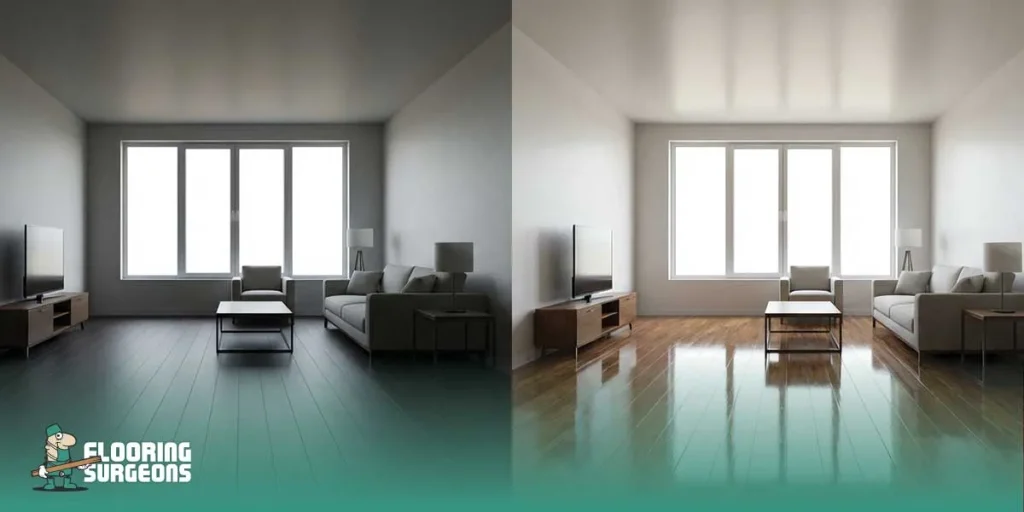 Glossy vs Matte Flooring