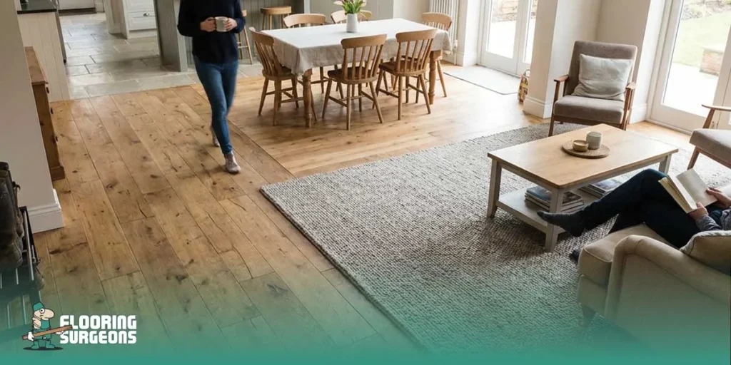 Using Flooring to Define Zones Without Walls How Flooring Zones Influence How a Room Is Used