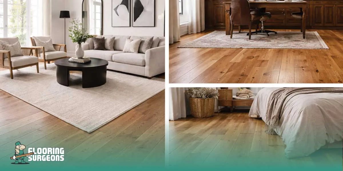 Straight Plank Wood Flooring Types