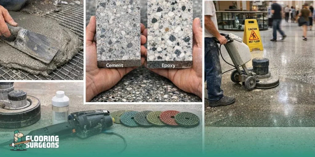 What Is Terrazzo Flooring Made Of Why Material Composition Affects Terrazzo Flooring Performance
