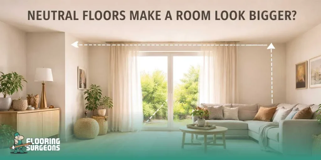 Why Neutral Floors Don’t Always Create Neutral Spaces o Neutral Floors Make a Room Look Bigger