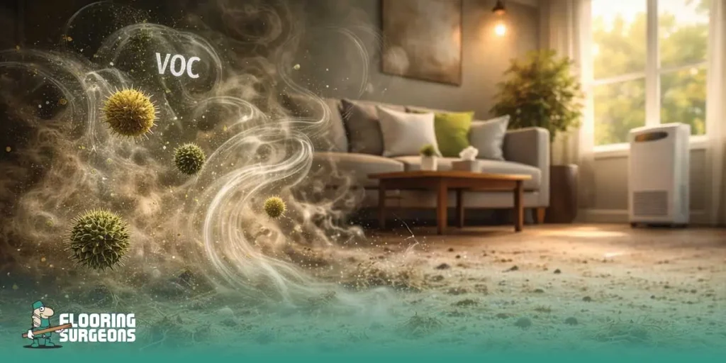 The impact of dirty carpet on polluted indoor air