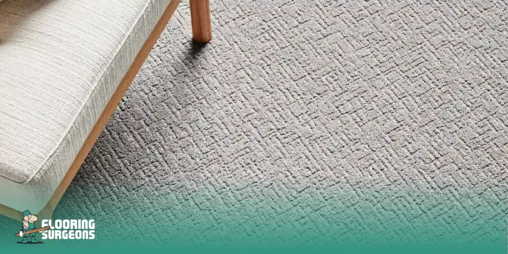 Loop Pile Carpet Compared to Other Flooring Types Loop pile carpet texture in living room showing durable and structured surface