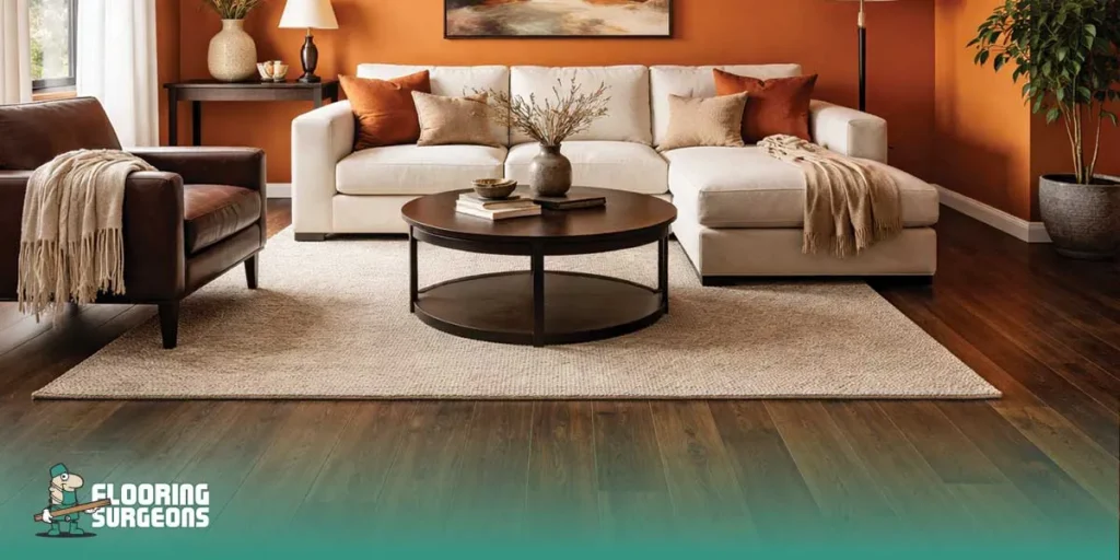 Best Flooring Colours to Pair with Orange Walls