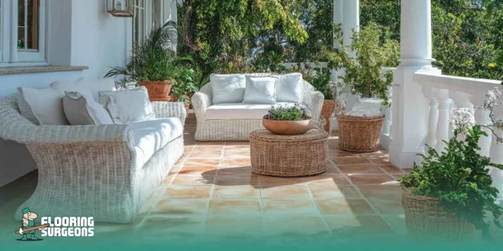 types of tiles for terrace