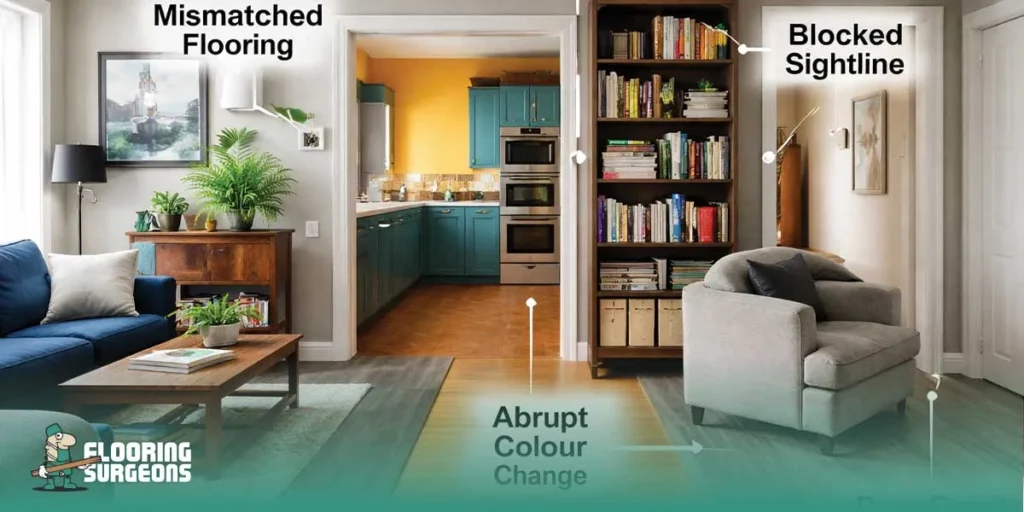 Design errors in home interior layout