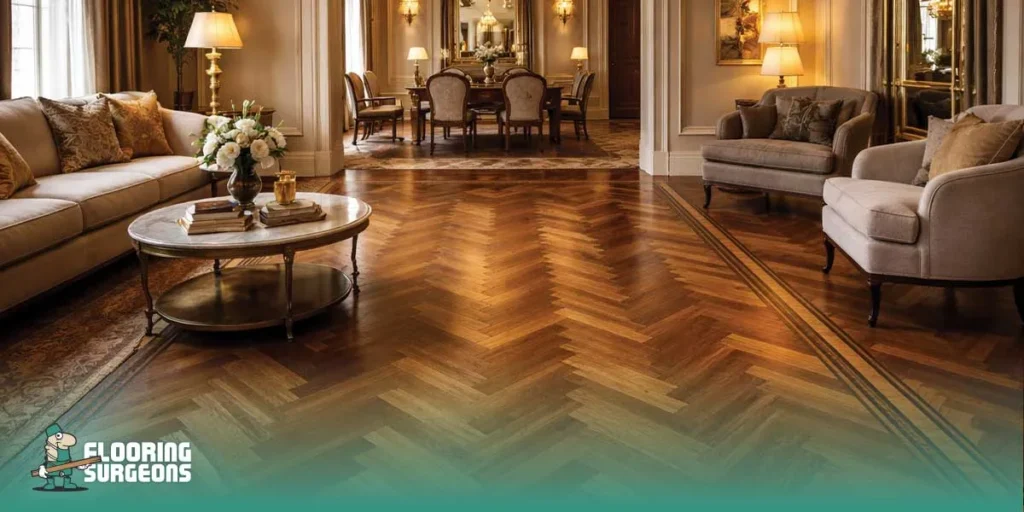 Elegant 1920s living room decor