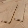 Raw 18/4 x 90mm Unfinished Oak Herringbone Engineered Wood Flooring