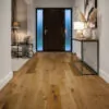 Rustic Natural Oak Engineered Wood Flooring in modern living room