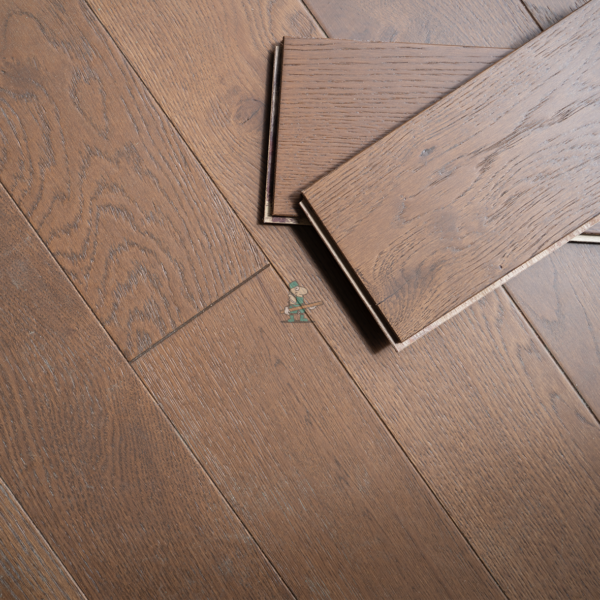 Nevada 14/3 x 125mm Chestnut Lacquered Oak Engineered Wood Flooring
