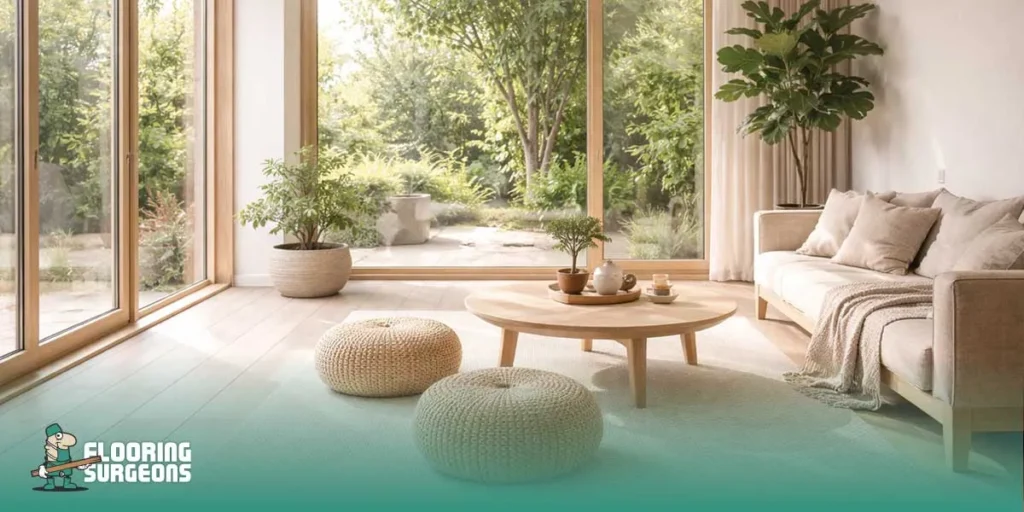 Serene Sunroom Ideas Zen sunroom with natural elements