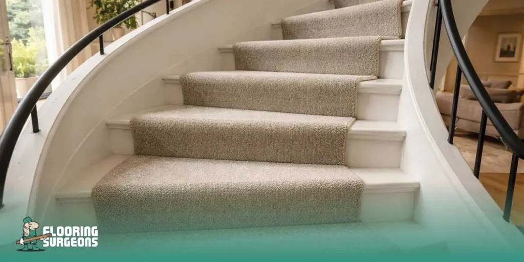flooring for spiral stairs