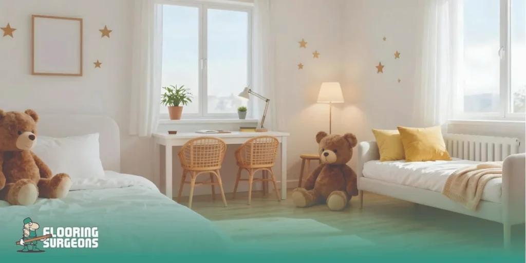 Designing a Child-Friendly Home In living rooms and dining areas, closed cabinets, baskets, and built-in units help keep toys, books, and daily clutter out of sight