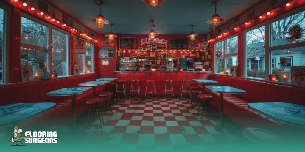 Checkerboard floors for classic contrast