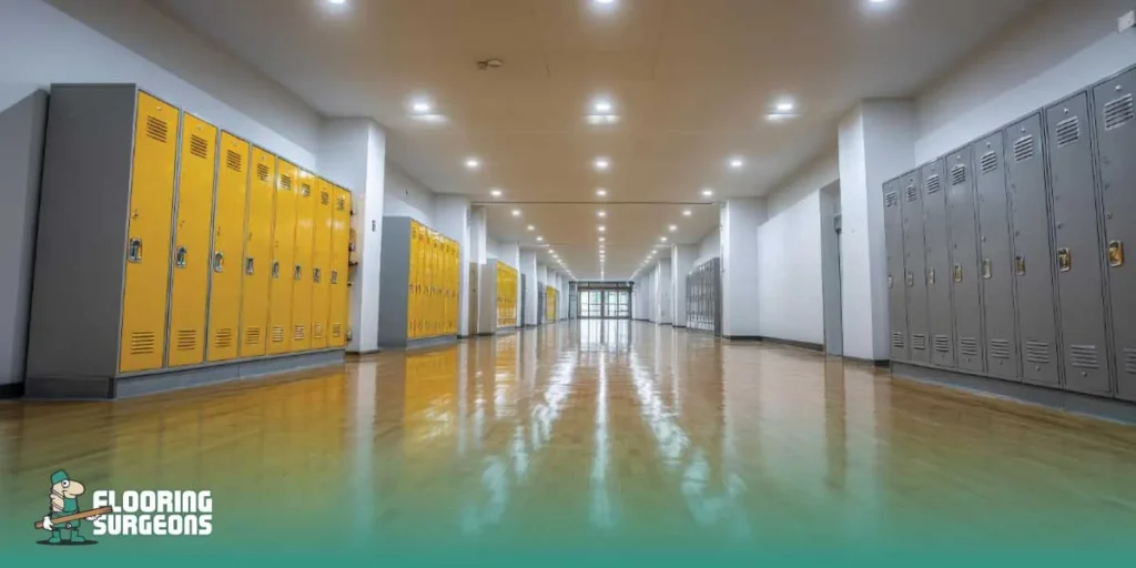 what type of flooring do schools have