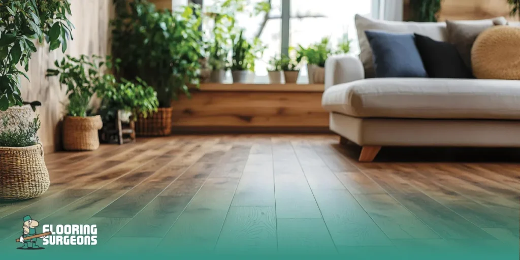 Laminate is often thought of as a firmer floor, and in some cases that is true. But the final feel depends a lot on what sits underneath it.