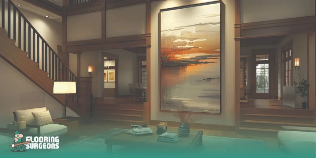 The Role of Art in Interior Design when the floor and the art support each other, the room feels more intentional from the start.