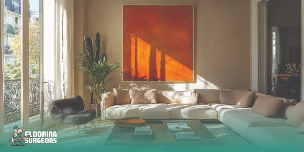 The Role of Art in Interior Design In the living room, art usually works best when it gives the eye a clear place to land.