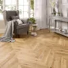 Origin 15mm Natural Oak Chevron Solid Wood Flooring