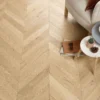 Origin 15mm Linen Oak Chevron Solid Wood Flooring