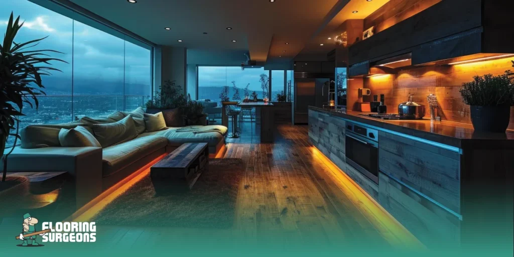 Design Ideas: Blending Bioluminescent Floors with Modern Interiors