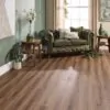 Castile Oak Glue Down LVT Flooring in modern living room