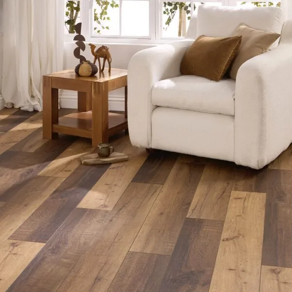 Bond 2.5mm Salamanca Oak Glue Down LVT Flooring