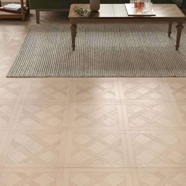 Cambridge 12mm Silk Oak Versailles Parquet Laminate Flooring