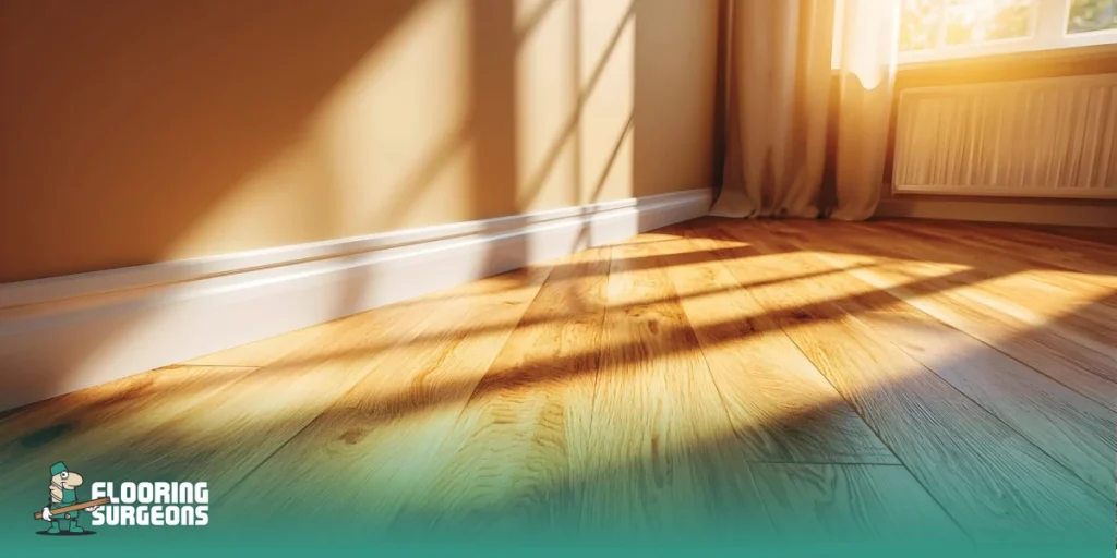 floor looks different in natural light