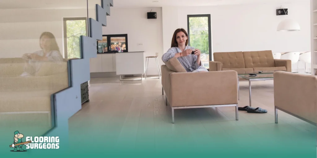 What is the best flooring for a split-level house?